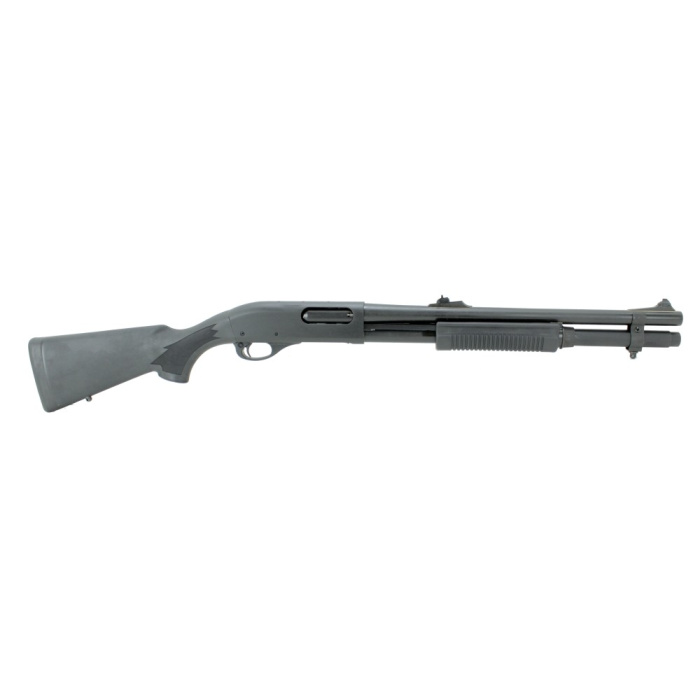 Strzelba powtarzalna REMINGTON 870 Police kal. 12/76, lufa 457 mm, parkeryzowana, Rifle Sights, z mag. 6-nabojowym
